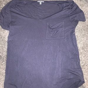 Charlotte russe blue v neck